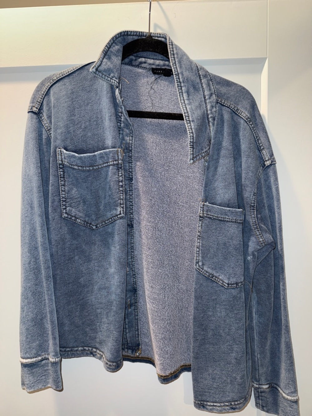 Jane and Delancey Light Blue Knit Top